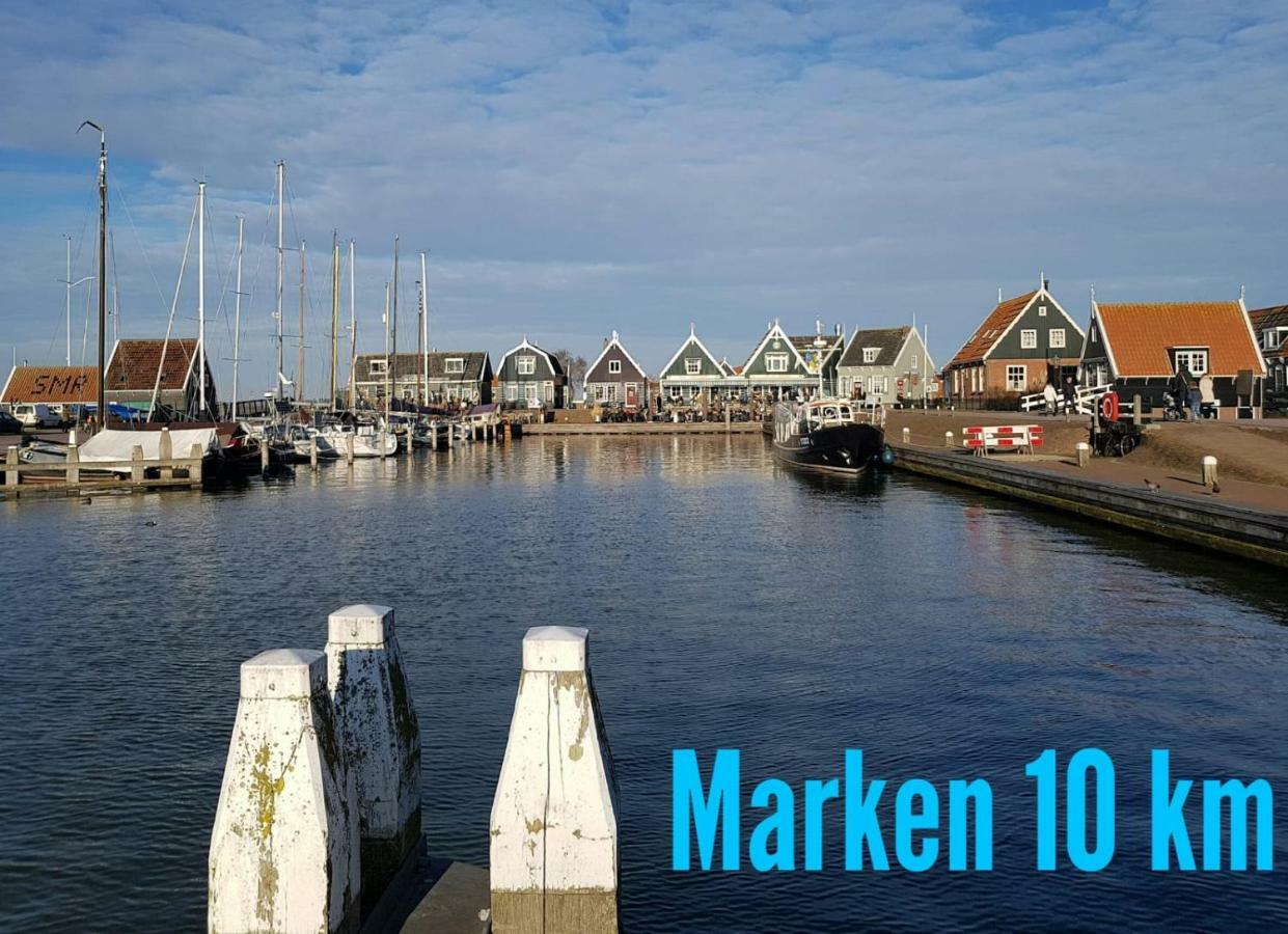 Out Of Amsterdam, River Apartment Close To City Broek in Waterland Eksteriør billede